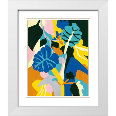 Balmy Day White Modern Wood Framed Art Print with Double Matting by Gallagher, Megan