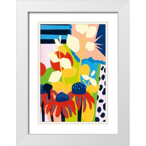 Its Not a Dream White Modern Wood Framed Art Print with Double Matting by Gallagher, Megan