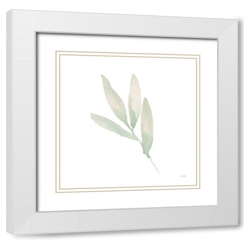 Sage III White Modern Wood Framed Art Print with Double Matting by Pete, Katrina