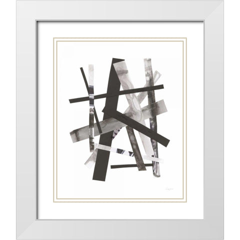Sunday Morning II White Modern Wood Framed Art Print with Double Matting by Prahl, Courtney