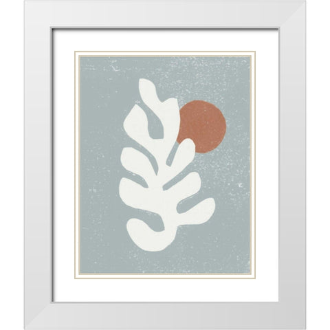 Matisse Homage IV White Modern Wood Framed Art Print with Double Matting by Hershey, Moira