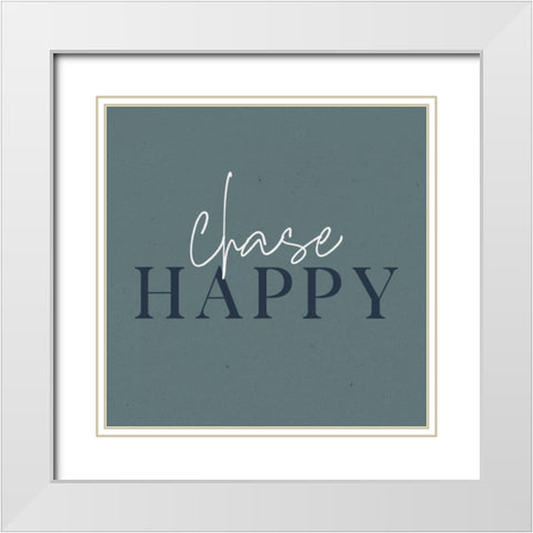 Daily Affirmations IV White Modern Wood Framed Art Print with Double Matting by Wild Apple Portfolio