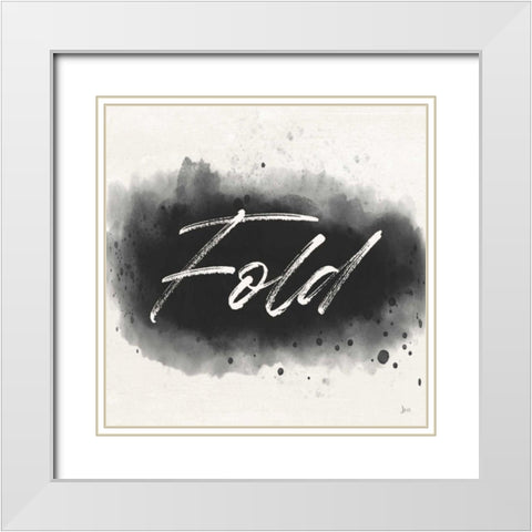 Laundry Splash III White Modern Wood Framed Art Print with Double Matting by Aiken, Jess