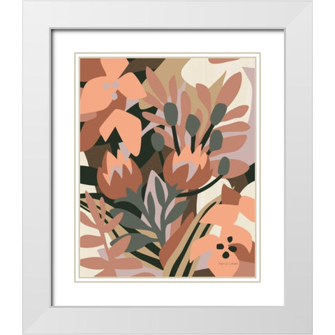 Limited Results Sedona White Modern Wood Framed Art Print with Double Matting by Gallagher, Megan