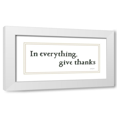 Scripture for Life III No Flowers White Modern Wood Framed Art Print with Double Matting by Jackson, Jenaya