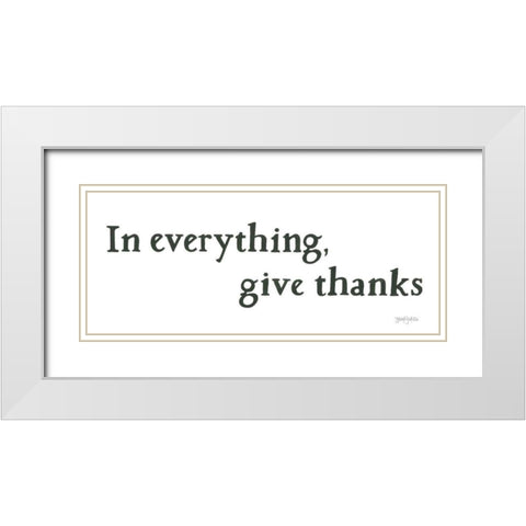 Scripture for Life III No Flowers White Modern Wood Framed Art Print with Double Matting by Jackson, Jenaya