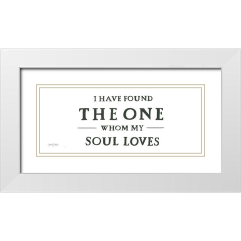 Scripture for Life V No Flowers White Modern Wood Framed Art Print with Double Matting by Jackson, Jenaya