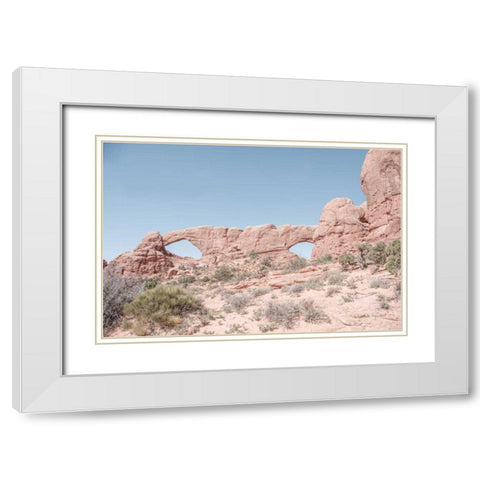 Day Hike IV White Modern Wood Framed Art Print with Double Matting by Urquhart, Elizabeth