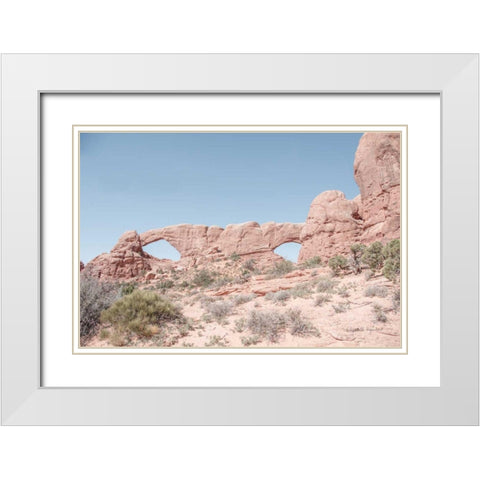 Day Hike IV White Modern Wood Framed Art Print with Double Matting by Urquhart, Elizabeth