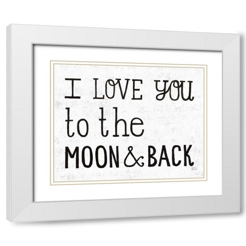 Sun and Moon II Black White Modern Wood Framed Art Print with Double Matting by Mullan, Michael