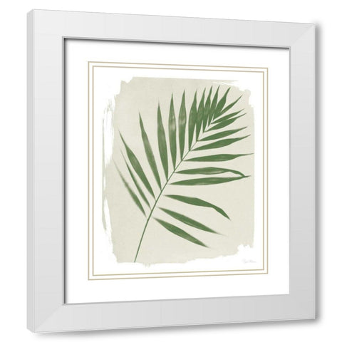 Nature By the Lake Frond II Cream White Modern Wood Framed Art Print with Double Matting by Rhue, Piper