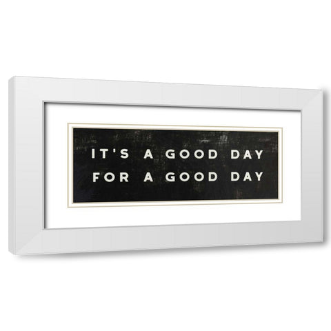Lovely Home II Panel White Modern Wood Framed Art Print with Double Matting by Wild Apple Portfolio