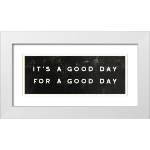 Lovely Home II Panel White Modern Wood Framed Art Print with Double Matting by Wild Apple Portfolio