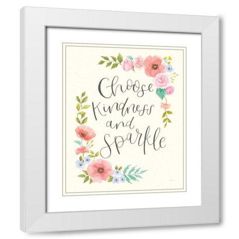 Cottage Nostalgia V White Modern Wood Framed Art Print with Double Matting by Jackson, Jenaya