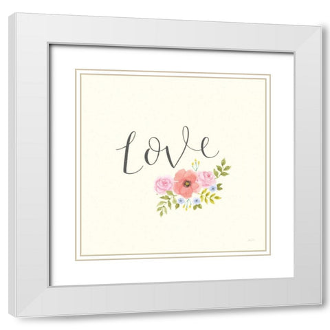 Cottage Nostalgia VII White Modern Wood Framed Art Print with Double Matting by Jackson, Jenaya