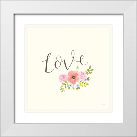 Cottage Nostalgia VII White Modern Wood Framed Art Print with Double Matting by Jackson, Jenaya
