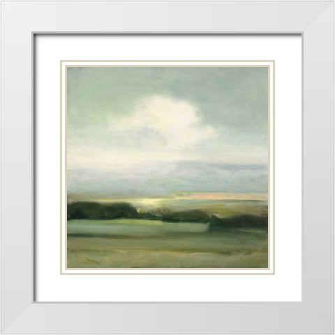 View from the Top White Modern Wood Framed Art Print with Double Matting by Purinton, Julia