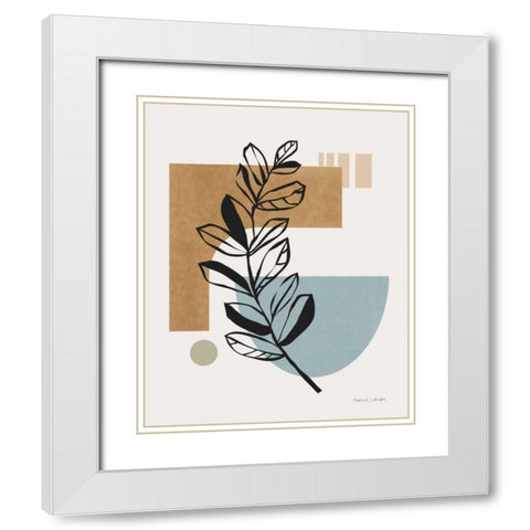 Scandi Farmhouse I White Modern Wood Framed Art Print with Double Matting by Gallagher, Megan