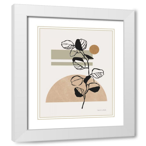 Scandi Farmhouse II White Modern Wood Framed Art Print with Double Matting by Gallagher, Megan