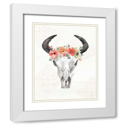 Sweet Southwest XVI No Words White Modern Wood Framed Art Print with Double Matting by June, Dina