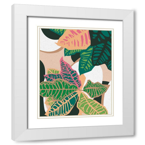Green House I White Modern Wood Framed Art Print with Double Matting by Gallagher, Megan