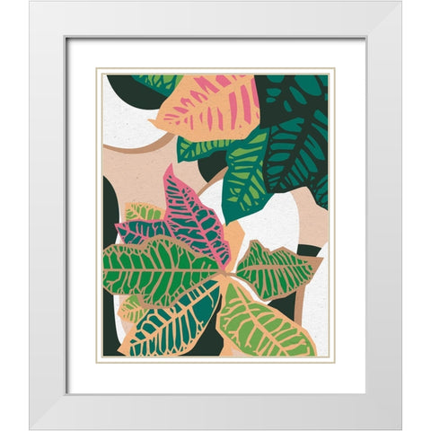Green House I White Modern Wood Framed Art Print with Double Matting by Gallagher, Megan