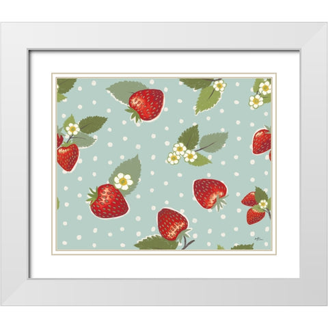 Sweet Life Step 04 White Modern Wood Framed Art Print with Double Matting by Penner, Janelle