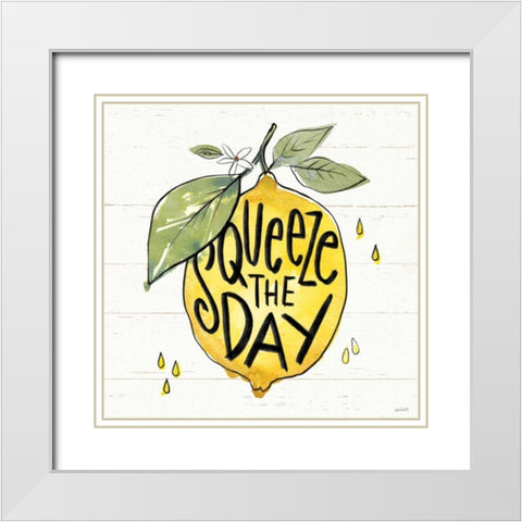 Lemonade Stand VI White Modern Wood Framed Art Print with Double Matting by Tavoletti, Anne