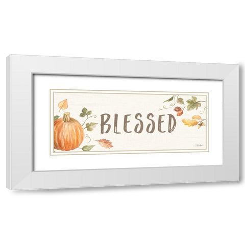 Happy Harvest X White Modern Wood Framed Art Print with Double Matting by Vassileva, Silvia