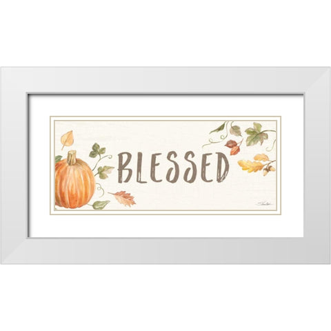 Happy Harvest X White Modern Wood Framed Art Print with Double Matting by Vassileva, Silvia