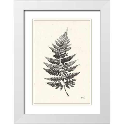 Walk in the Woods II White Modern Wood Framed Art Print with Double Matting by Hershey, Moira