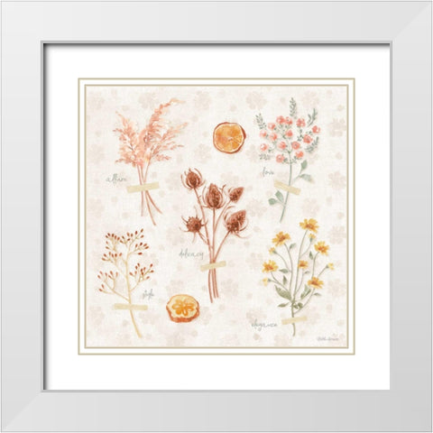 Cottage Charm IX White Modern Wood Framed Art Print with Double Matting by Grove, Beth