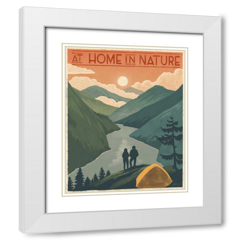 Born to Roam IV White Modern Wood Framed Art Print with Double Matting by Penner, Janelle