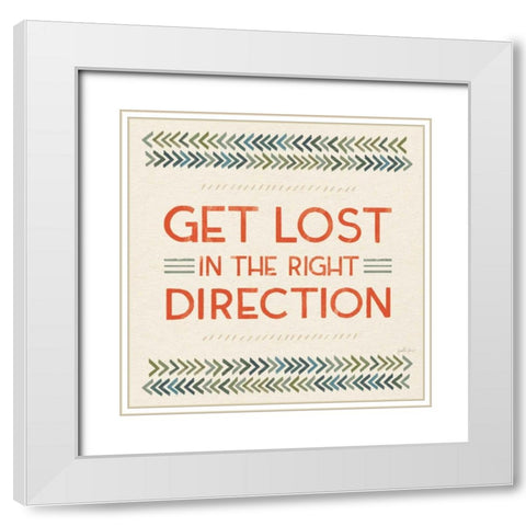 Born to Roam VI White Modern Wood Framed Art Print with Double Matting by Penner, Janelle