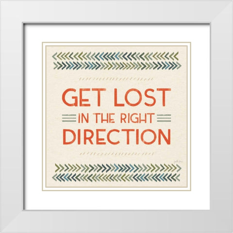 Born to Roam VI White Modern Wood Framed Art Print with Double Matting by Penner, Janelle