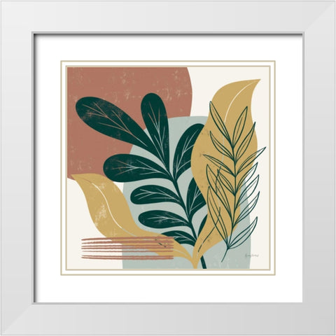 Mid Century Modern III Light White Modern Wood Framed Art Print with Double Matting by Thorns, Becky