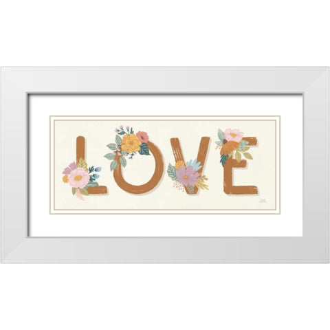 September Sweetness VIII White Modern Wood Framed Art Print with Double Matting by Marshall, Laura