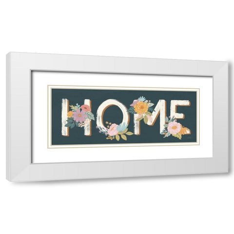 September Sweetness IX White Modern Wood Framed Art Print with Double Matting by Marshall, Laura