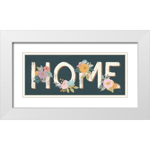 September Sweetness IX White Modern Wood Framed Art Print with Double Matting by Marshall, Laura