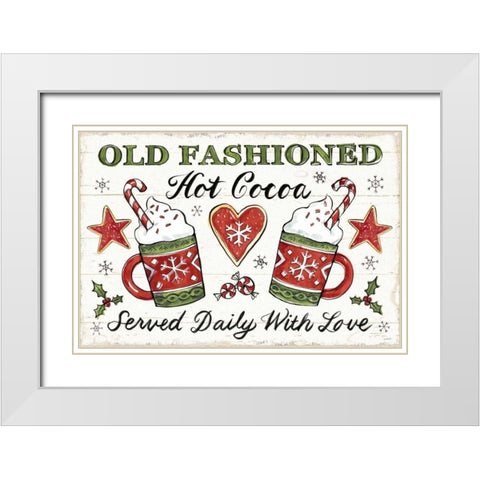 Christmas Treats I White Modern Wood Framed Art Print with Double Matting by Tavoletti, Anne