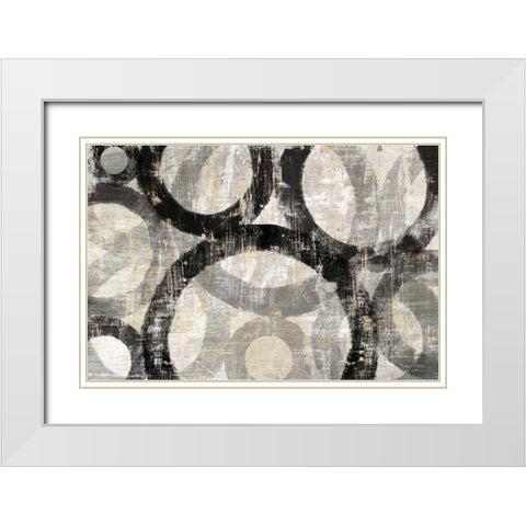 Industrial I Neutral White Modern Wood Framed Art Print with Double Matting by Mullan, Michael