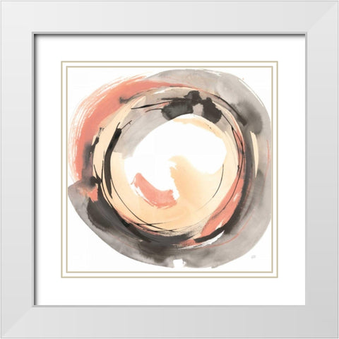 Coming to Life I White Modern Wood Framed Art Print with Double Matting by Paschke, Chris