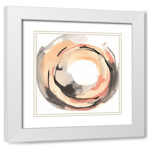 Coming to Life II White Modern Wood Framed Art Print with Double Matting by Paschke, Chris