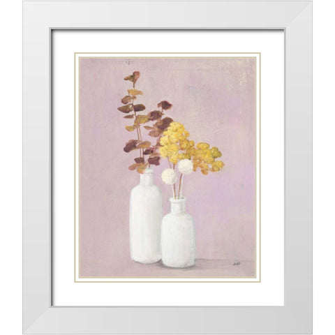 Autumn Greenhouse VI White Modern Wood Framed Art Print with Double Matting by Purinton, Julia