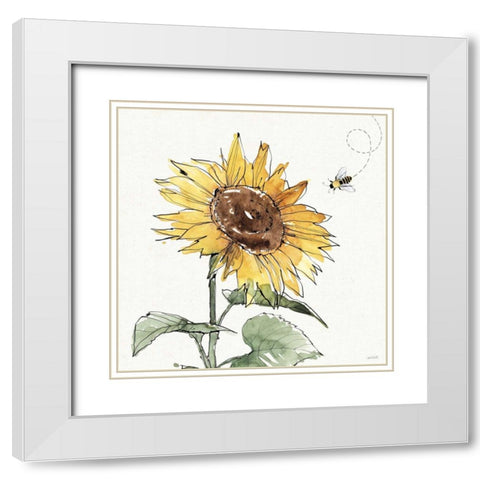 Farmhouse Flea Market IX White Modern Wood Framed Art Print with Double Matting by Tavoletti, Anne