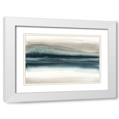 End of Day IV White Modern Wood Framed Art Print with Double Matting by Paschke, Chris