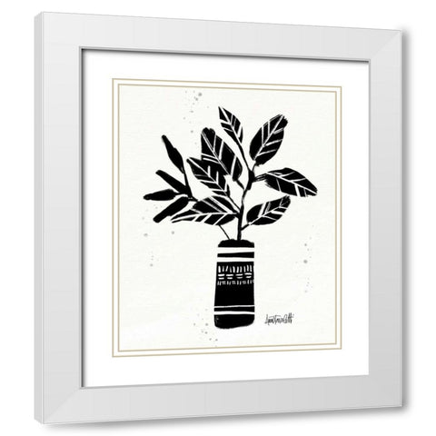 Botanical Sketches VI White Modern Wood Framed Art Print with Double Matting by Tavoletti, Anne
