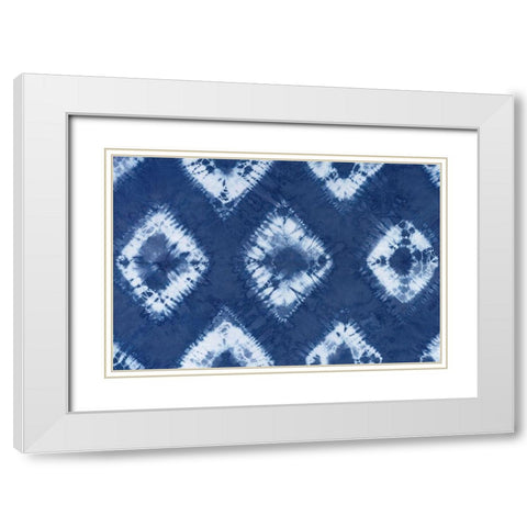 Shiboriscapes III White Modern Wood Framed Art Print with Double Matting by Urban, Mary