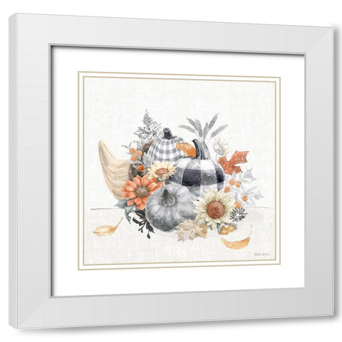 Harvest Classics VIII White Modern Wood Framed Art Print with Double Matting by Grove, Beth