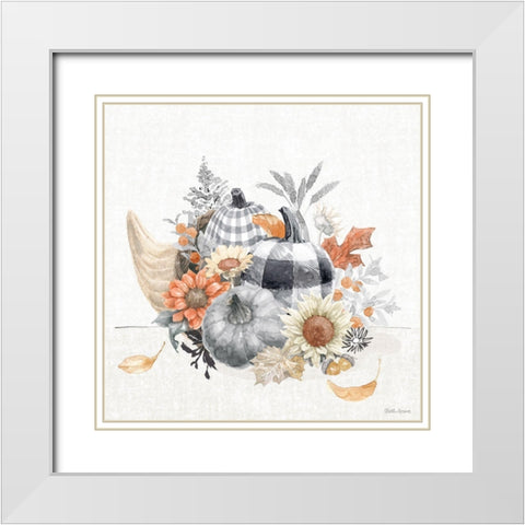 Harvest Classics VIII White Modern Wood Framed Art Print with Double Matting by Grove, Beth